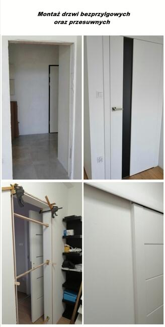 Montaż drzwi- (Montaż drzwi na stare ościeżnice)