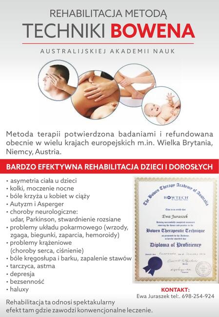 Zabiegi Bowena PROFESJONALNA REHABILITACJA