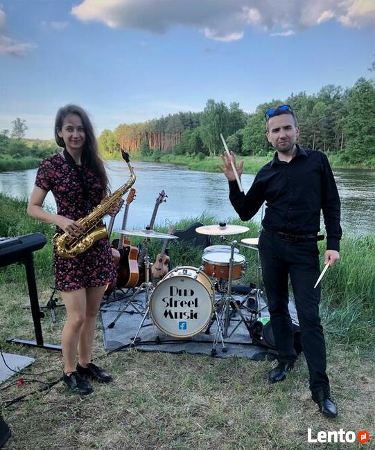 Duet instrumentalny - flet, saks, gitara, pianino, perkusja
