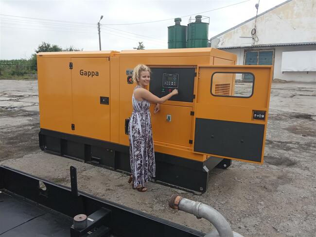 Generator agregat prądotwórczy AVR, układ załączania, szr