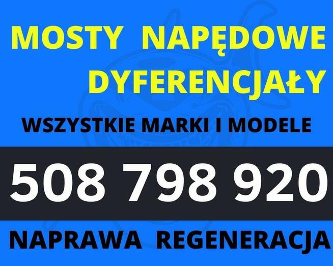 MOST DYFER TYŁ VOLVO XC60 XC70 V70 REGENERACJA AWD