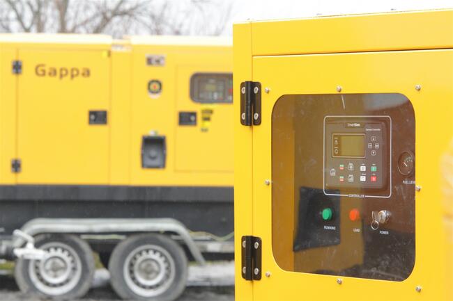 Agregat prądotwórczy 70 kW z ATS/SZR, zabudowany, avr, gappa