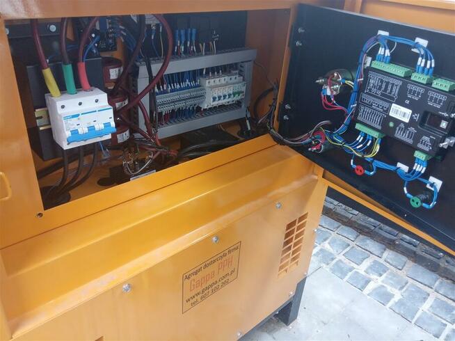 Agregat prądotwórczy generator 30 kW, AVR/ATS/SZR,