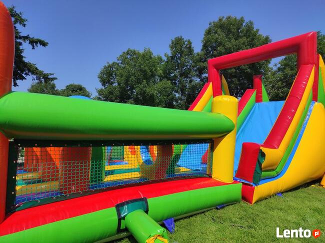 Dmuchańce, zjeżdżalnia dmuchana plac zabaw
