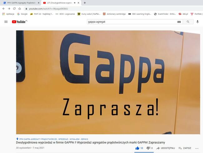 AGREGAT prądotwórczy 120 kW 150 kVA avr ATS SZR awaryjnie