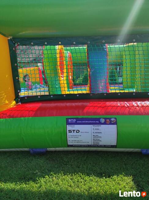 Dmuchańce, zjeżdżalnia dmuchana plac zabaw