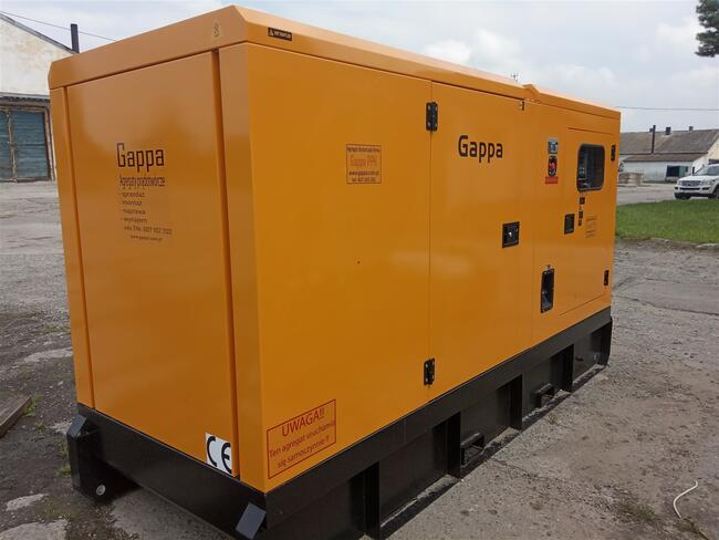 Agregat prądotwórczy 70 kW z ATS/SZR, zabudowany, avr, gappa