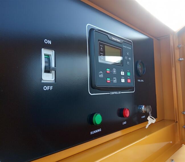 Agregat prądotwórczy 40 kW zabudowany z ATS/SZR, GAPPA