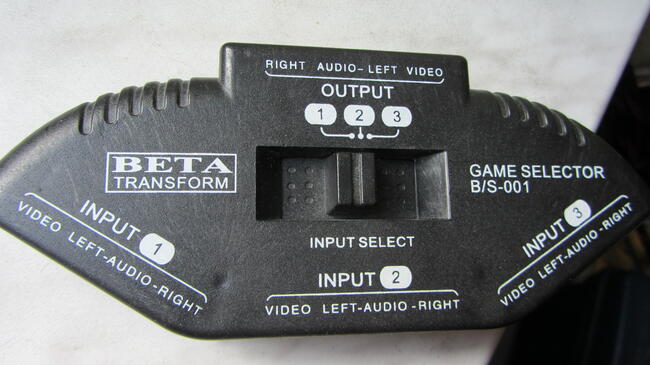 Rozgałęźnik sygnału audio-video cinch