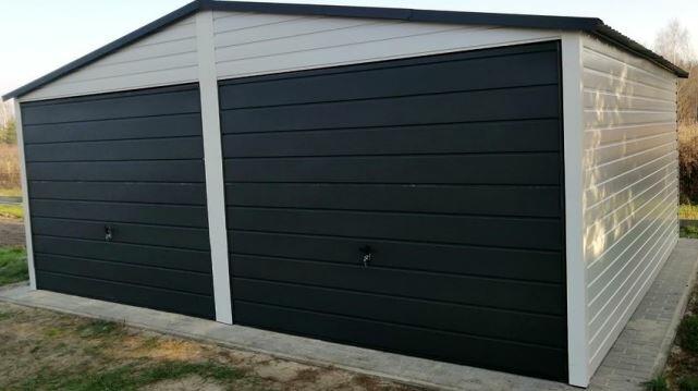 Garaż Blaszany Hala Wiata Pawilon 7x5 Drewnopodobny RAL