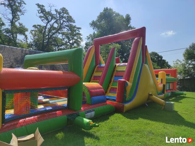 Dmuchańce, zjeżdżalnia dmuchana plac zabaw