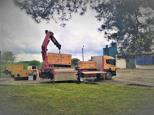 Agregat prądotwórczy 70 kW z ATS/SZR, zabudowany, avr, gappa