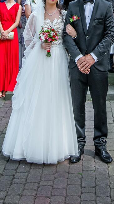 suknia ślubna Julianna + dodatki