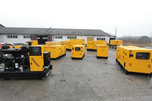 Agregat prądotwórczy 50kW, zabudowany, ATS/SZR, AVR