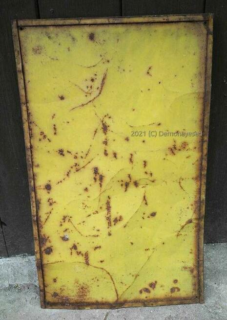 Tablica informacyjna PRL BHP Nie naprawiaj maszyn 50x30