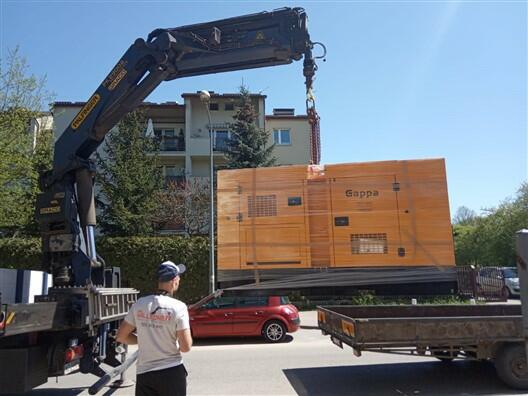 Agregat prądotwórczy 50kW, zabudowany, ATS/SZR, AVR