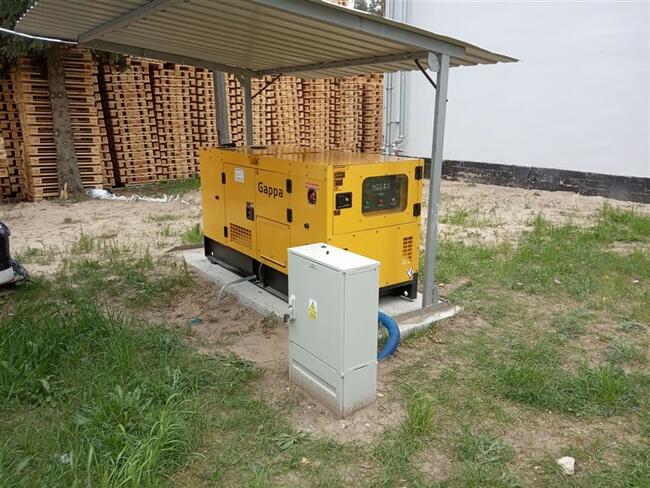 Agregat prądotwórczy generator 30 kW, AVR/ATS/SZR,