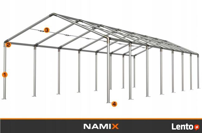 Namiot NAMIX COMFORT 6x14 magazynowy RÓŻNE KOLORY