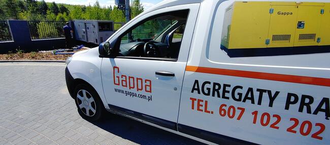 Agregat prądotwórczy 40 kW, niezabudowany, AVR, SZR,