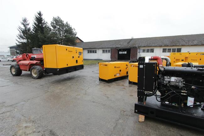 Agregat prądotwórczy 70 kW z ATS/SZR, zabudowany, avr, gappa