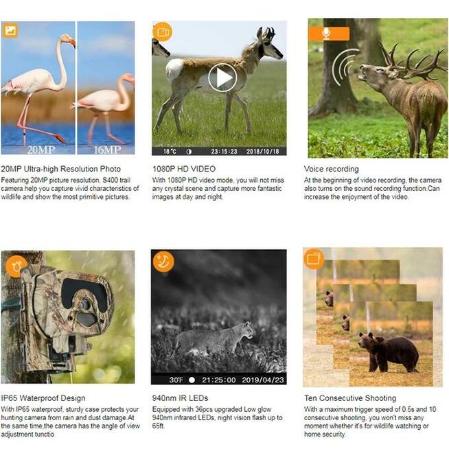 Sprzedam nową fotopułkpkę tanio fotopułapka kamera