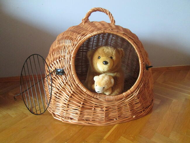 Transporter wiklinowy dla zwierząt