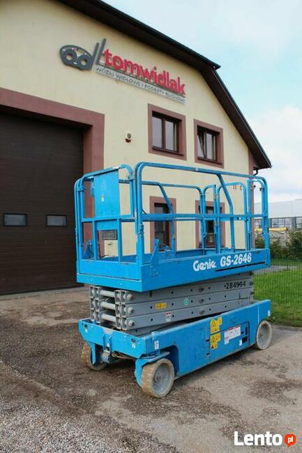 SUPER CENA Genie GS-2646 - Podest ruchomy w pełni sprawny!