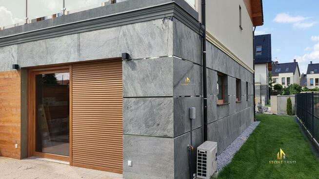 Fornir kamienny Silver Grey – na elewacje / STONELAND