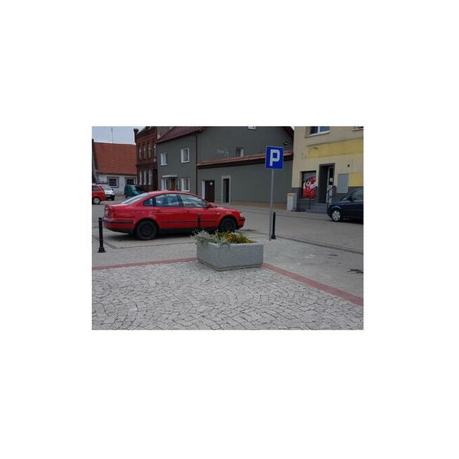 Donica betonowa kwadratowa miejska 100x100x50 cm