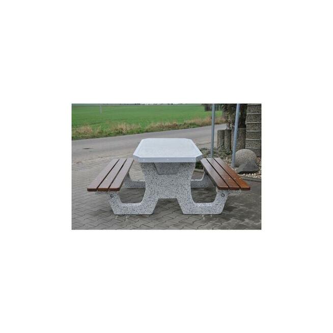 Stół betonowy ławostół parkingowy 200x200x78 cm