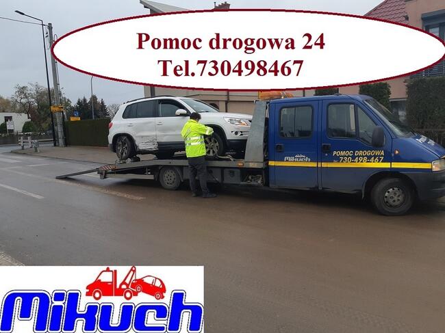 pomoc drogowa 24h laweta autostrada a2 Leonia tel.730498467