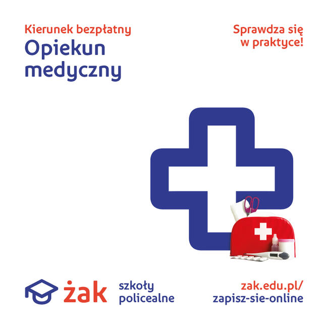 Zostań Opiekunem Medycznym już dziś! ZA DARMO