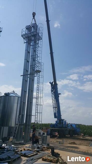 Usługi dźwigowe Sieradz Łask Złoczew KARMAX Dźwigi żurawie