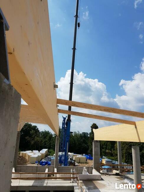 Usługi dźwigowe Sieradz Łask Złoczew KARMAX Dźwigi żurawie