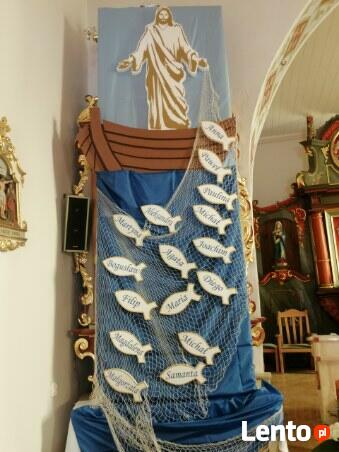 Postać Pana Jezusa dekoracja Pierwsza Komunia