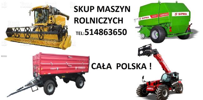 SKUP CIĄGNIKÓW MASZYN ROLNICZYCH Lubelskie Tel 693008875