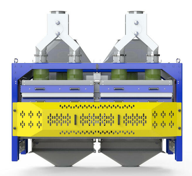 Separator sitowy BISS 80 t/h, wialnia Czyszczalnia zboża
