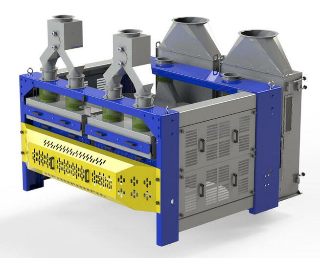 Separator sitowy BISS 80 t/h, wialnia Czyszczalnia zboża