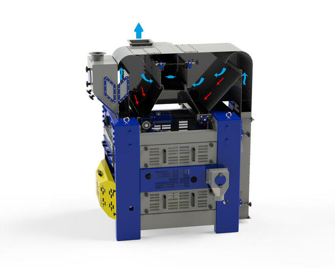 Separator sitowy BISS 25 t/h, wialnia Czyszczalnia zboża