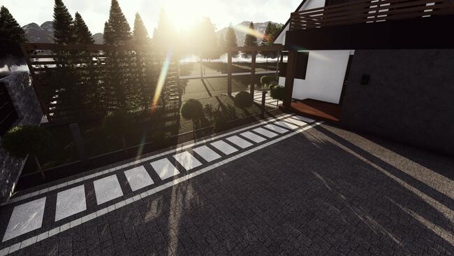 PROJEKT nawierzchni z kostki brukowej NOWOŚĆ