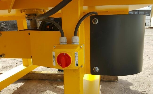 Mieszalnik do betonu 400-1200L - elektryczny z przekładnią