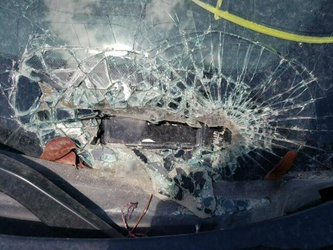 Dodge Charger 2018, 3.6L, 4x4, uszkodzona szyba