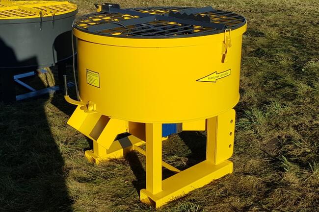 Mieszalnik do betonu 400-1200L - elektryczny z przekładnią
