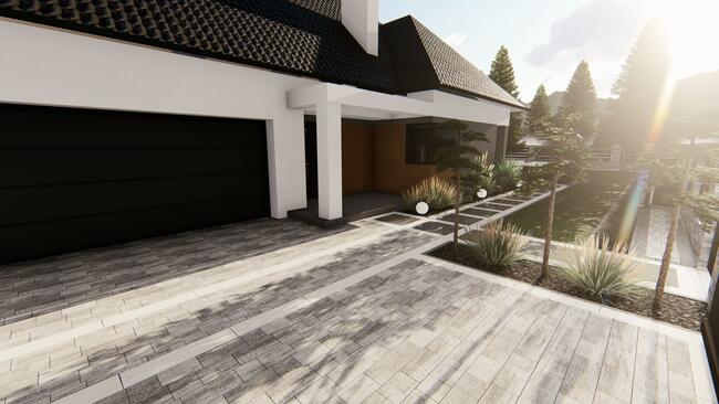 PROJEKT nawierzchni z kostki brukowej NOWOŚĆ