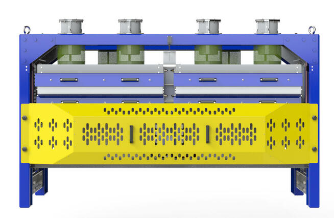 Separator sitowy BISS 80 t/h, wialnia Czyszczalnia zboża