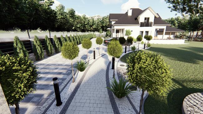 PROJEKT nawierzchni z kostki brukowej NOWOŚĆ