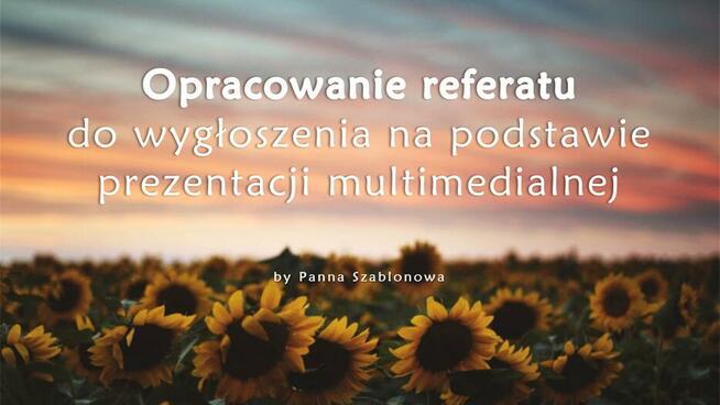 Prezentacje PowerPoint - szybko, tanio; filmiki na wesela