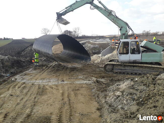 Usługi koparką, koparko-ładowarką, wywrotka, ziemia i inne