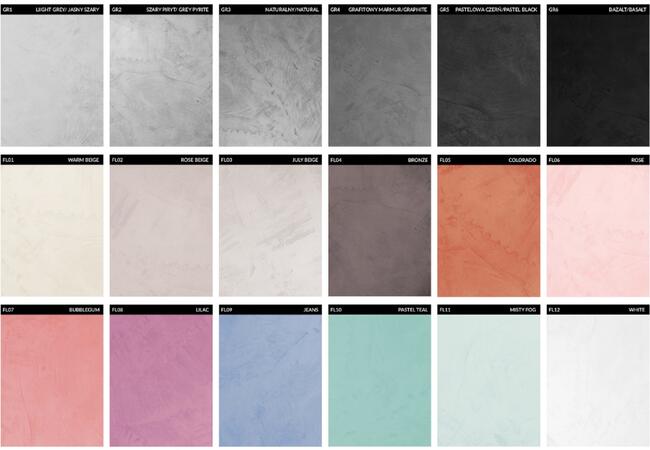 Mikrocement - mikrobeton - beton dekoracyjny