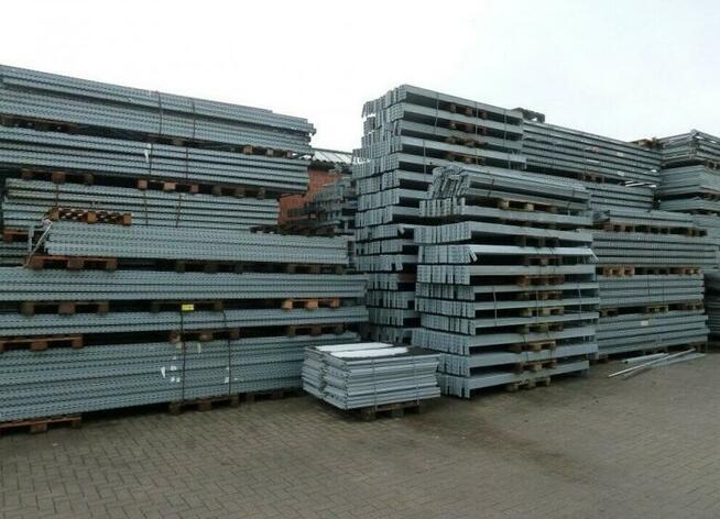 Używane odbojniki, osłony do regałów magazynowych